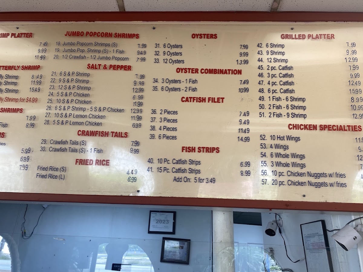 Kajun Seafood & Wings Menu - Image 4