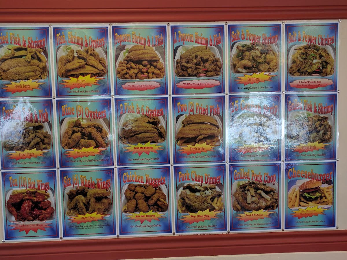 Kajun Seafood & Wings Menu - Image 6